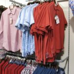 Syst4 Alum double slotted uprights for menswear display