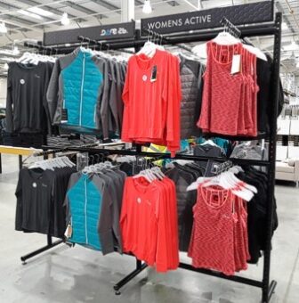 Twinslot High Gondolas for clothing