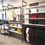 Shopfitting Wall systems: Deep Rear hanging