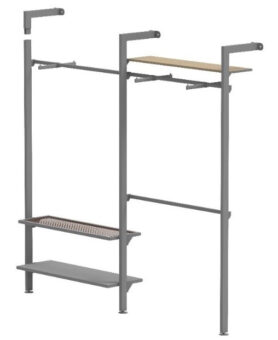 Half/Half Rear Hanging